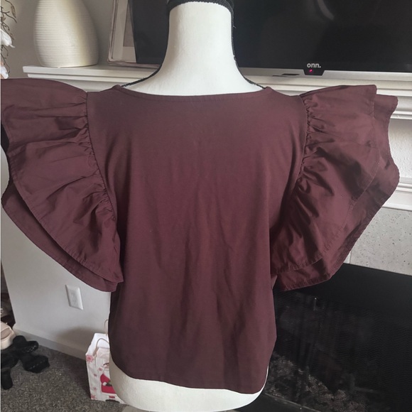 Brown top - Picture 3 of 3